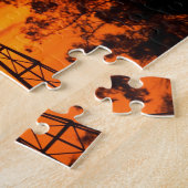 Windmill in Sunset, Australien Puzzle (Seite)