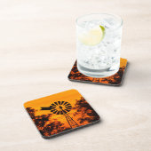 Windmill in Sunset, Australien Untersetzer (Rechte Seite)