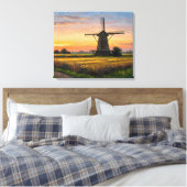Windmill In The Countryside Leinwanddruck (Insitu (Schlafzimmer))