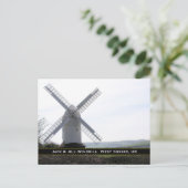 Windmill: Jack & Jill Sussex UK Postcard Postkarte (Stehend Vorderseite)