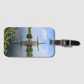 Windmill Kinderdijk Summer Holland Dutch Foto Gepäckanhänger (Vorderseite (Horizontal))