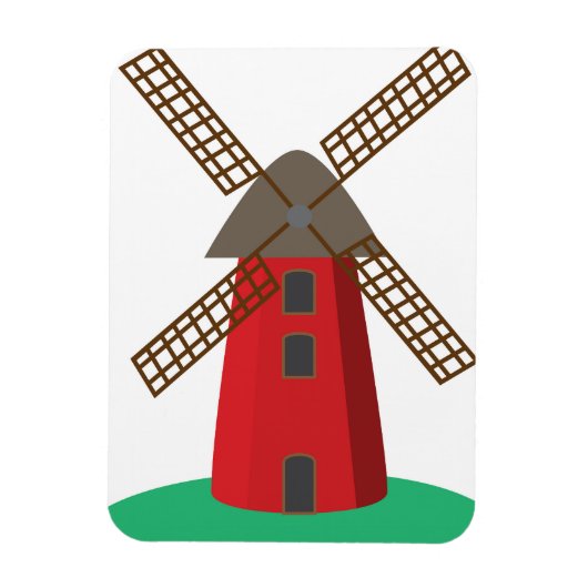 Windmill Magnet (Vertikal)
