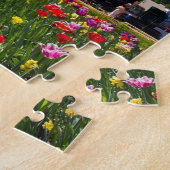 Windmill Netherlands Tulip Garden Europe Jigsaw Pu Puzzle (Seite)