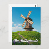 Windmill - Niederlande Postkarte (Vorne/Hinten)