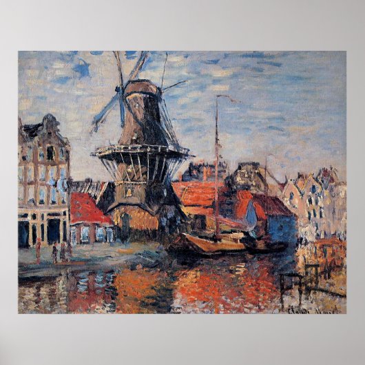 Windmill on the Onbekende Canal Poster (Vorne)