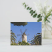 Windmill, Palma, Mallorca, Spanien Postkarte (Stehend Vorderseite)