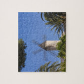 Windmill, Palma, Mallorca, Spanien Puzzle (Vertikal)