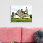 Windmill Point Lighthouse Canvas Print Leinwanddruck (Insitu (Wohnzimmer))