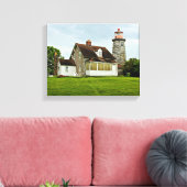 Windmill Point Lighthouse Canvas Print Leinwanddruck (Insitu (Wohnzimmer))