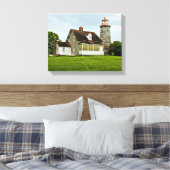 Windmill Point Lighthouse Canvas Print Leinwanddruck (Insitu (Schlafzimmer))