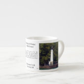 Windmill Point Lighthouse Detroit Espresso Tasse (Vorderseite Rechts)