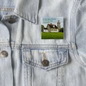 Windmill Point Lighthouse Lake Champlain VT Button (Beispiel)