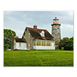 Windmill Point Lighthouse Lake Champlain VT Foto