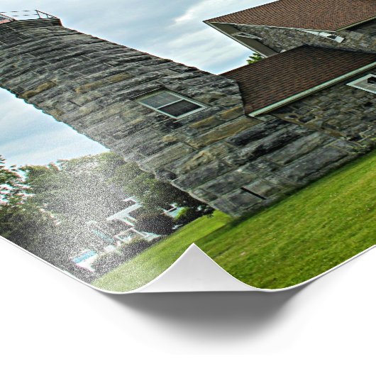 Windmill Point Lighthouse Lake Champlain VT Foto (Ecke)