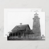 Windmill Point Lighthouse Postkarte (Vorne/Hinten)