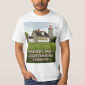 Windmill Point Lighthouse, T - Shirt Vermont (Vorderseite)