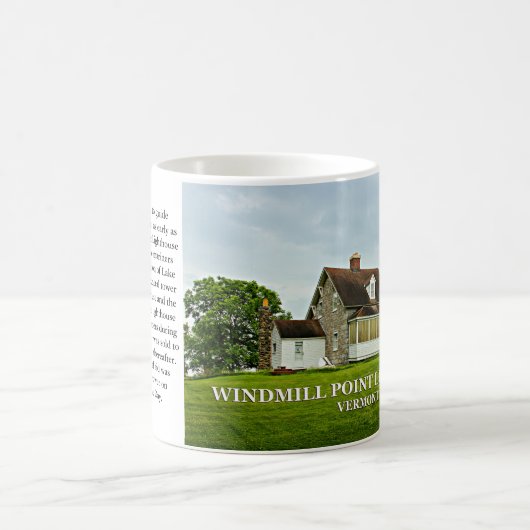 Windmill Point Lighthouse, Tasse Vermont (Mittel)