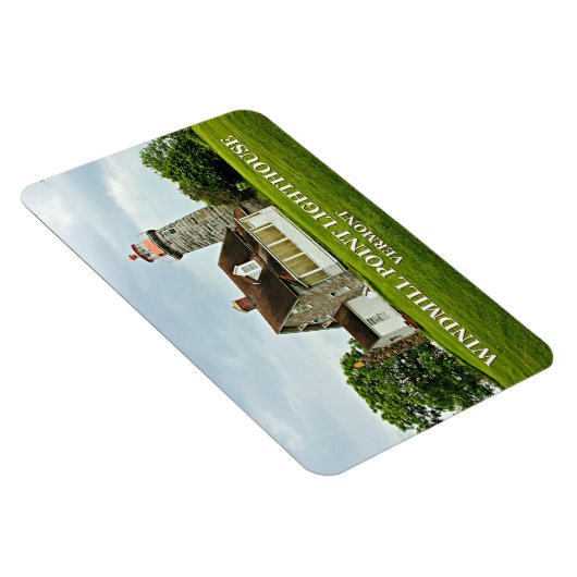 Windmill Point Lighthouse, Vermont Flexi Magnet (Rechte Seite)