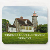 Windmill Point Lighthouse, Vermont Mousepad (Vorne)