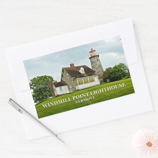 Windmill Point Lighthouse, Vermont Stickers (Umschlag)