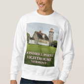 Windmill Point Lighthouse, Vermont Sweatshirt (Vorderseite)