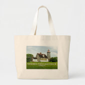 Windmill Point Lighthouse, Vermont Tote Bag Jumbo Stoffbeutel (Vorne)