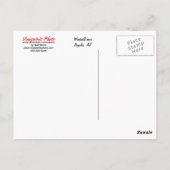 Windmill Postcard Postkarte (Rückseite)