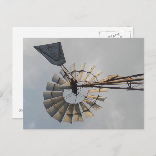 Windmill Postcard Postkarte (Vorne/Hinten)