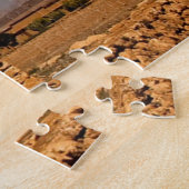 Windmill Tefia Fürteventura Spanien Landschaftlich Puzzle (Seite)