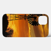 Windmill und Sunset, William Creek, Oodnadatta Case-Mate iPhone Hülle (Rückseite (Horizontal))