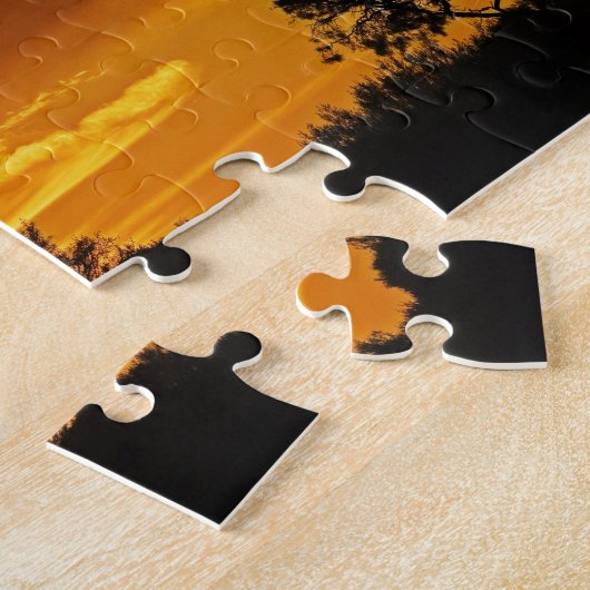 Windmill und Sunset, William Creek, Oodnadatta Puzzle (Seite)