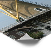 Windmill Westkapelle Zeeland Foto Poster (Ecke)