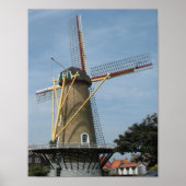 Windmill Westkapelle Zeeland Foto Poster (Vorne)