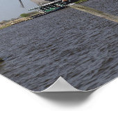 Windmill, Zaanse Schans, Holland, Niederlande 2 Poster (Ecke)