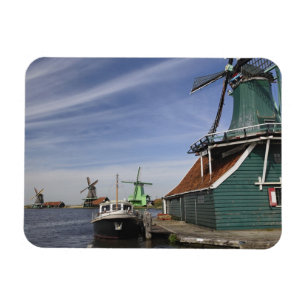 Windmill, Zaanse Schans, Holland, Niederlande Magnet
