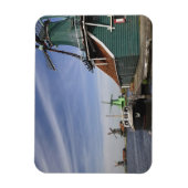 Windmill, Zaanse Schans, Holland, Niederlande Magnet (Vertikal)