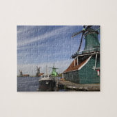 Windmill, Zaanse Schans, Holland, Niederlande Puzzle (Horizontal)