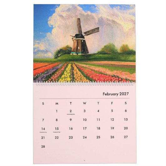 WINDMILLS 2024-Kalender Kalender (Feb 2027)
