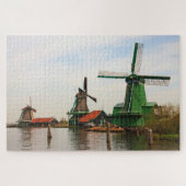 Windmills Classic Dutch Historic Puzzle (Horizontal)