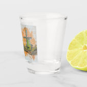 Windmills Digital Art Schnapsglas (Rechts)