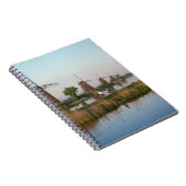 Windmills, Kinderdijk, Niederlande Notizblock (Rechte Seite)