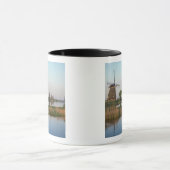 Windmills, Kinderdijk, Niederlande Tasse (Zentrum)