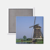 Windmills, Leidschendam, Niederlande Magnet (Vorderseite/Rückseite)