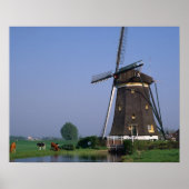 Windmills, Leidschendam, Niederlande Poster (Vorne)