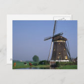 Windmills, Leidschendam, Niederlande Postkarte (Vorne/Hinten)