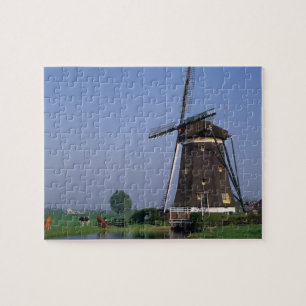 Windmills, Leidschendam, Niederlande Puzzle