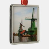 Windmills of Holland Ornament Aus Metall (Rechts)