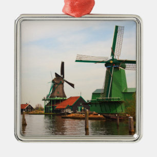 Windmills of Holland Ornament Aus Metall