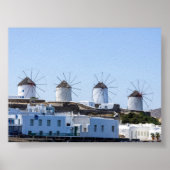 Windmills of Mykonos Poster (Vorne)