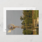 Windmühle 3 Postkarte (Vorne/Hinten)
